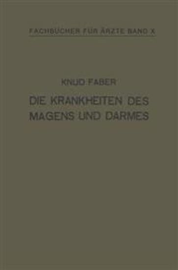 Die Krankheiten des Magens und Darmes
