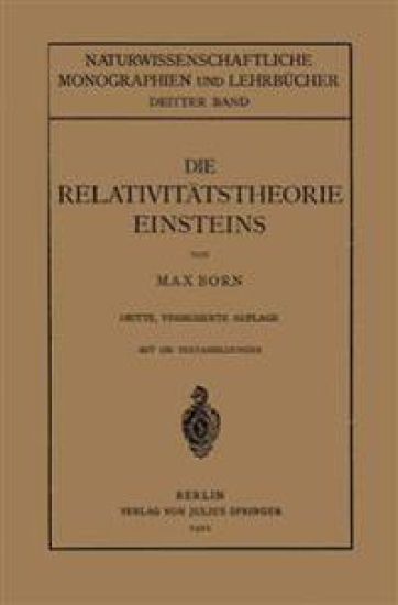 Die Relativitätstheorie Einsteins und Ihre Physikalischen Grundlagen
