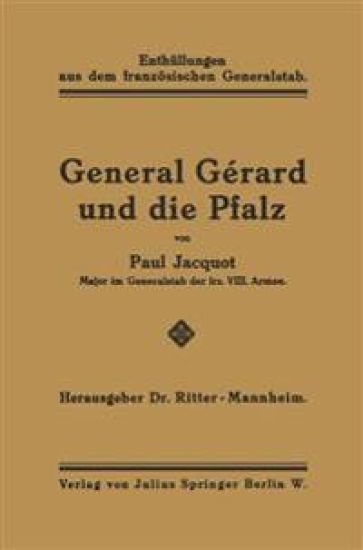 General Gérard und die Pfalz