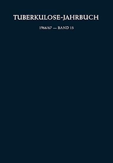 Tuberkulose-Jahrbuch 1966/67