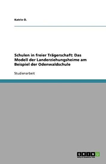 Schulen in Freier Tragerschaft
