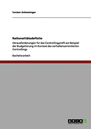 Rationalitätsdefizite