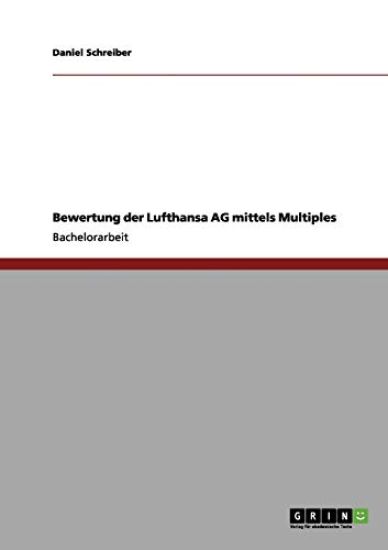 Bewertung der Lufthansa AG mittels Multiples