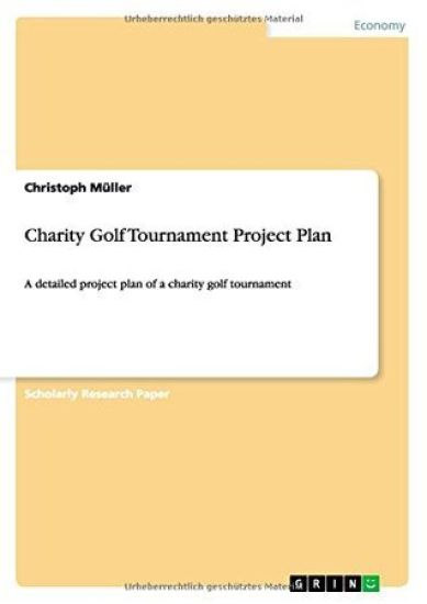 Charity Golf Tournament Project Plan