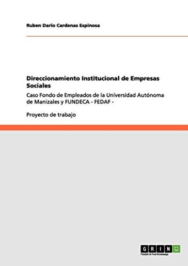 Direccionamiento Institucional de Empresas Sociales