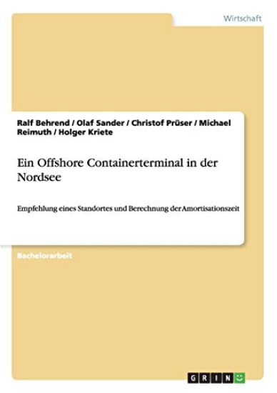 Ein Offshore Containerterminal in der Nordsee