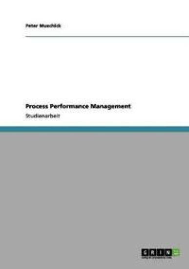 Process Performance Management