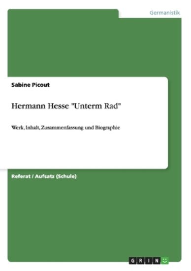 Hermann Hesse "Unterm Rad"