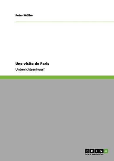 Une visite de Paris