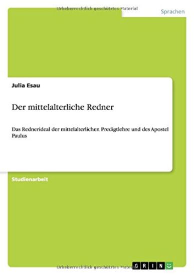 Der mittelalterliche Redner