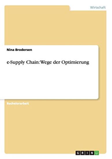 e-Supply Chain