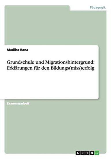 Grundschule und Migrationshintergrund