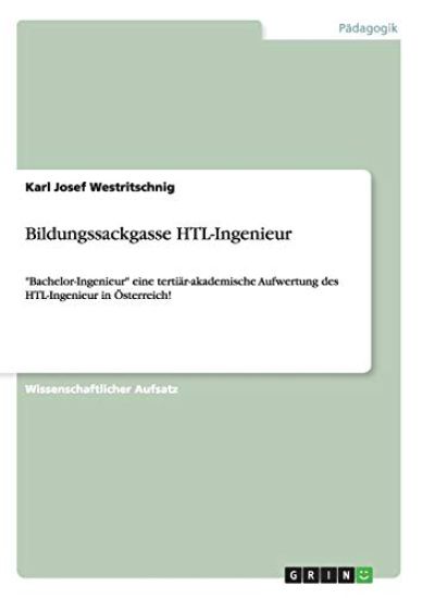 Bildungssackgasse HTL-Ingenieur