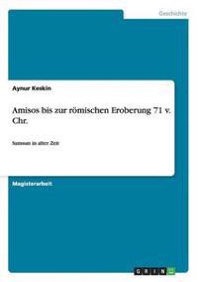 Amisos bis zur römischen Eroberung 71 v. Chr.