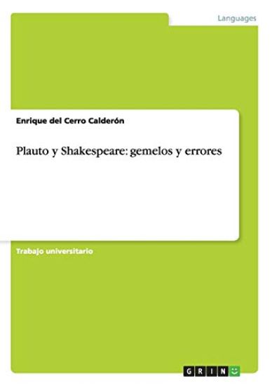 Plauto y Shakespeare