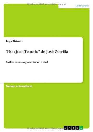 "Don Juan Tenorio" de José Zorrilla