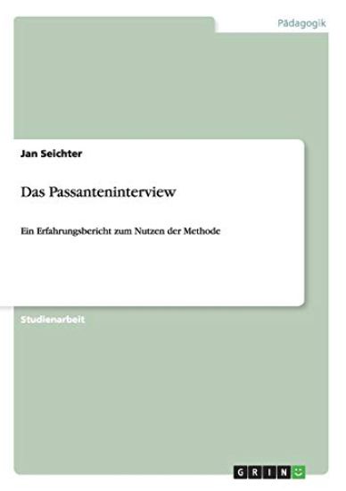 Das Passanteninterview zur SHELL-Jugendstudie