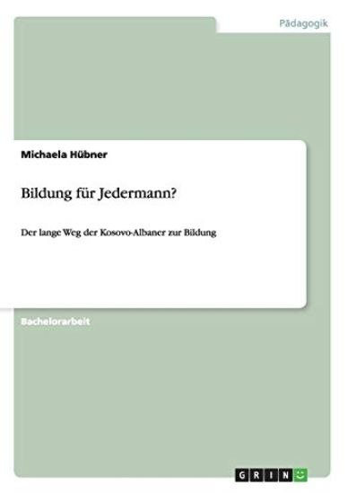 Bildung für Jedermann?