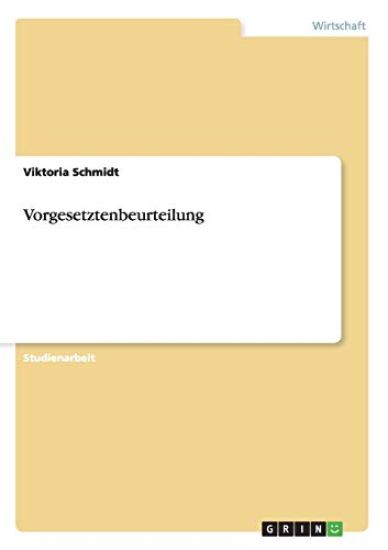 Vorgesetztenbeurteilung