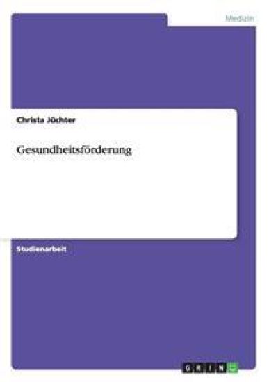 Gesundheitsförderung