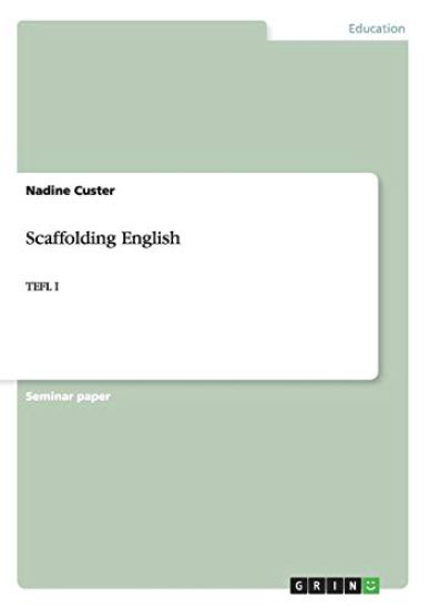 Scaffolding English