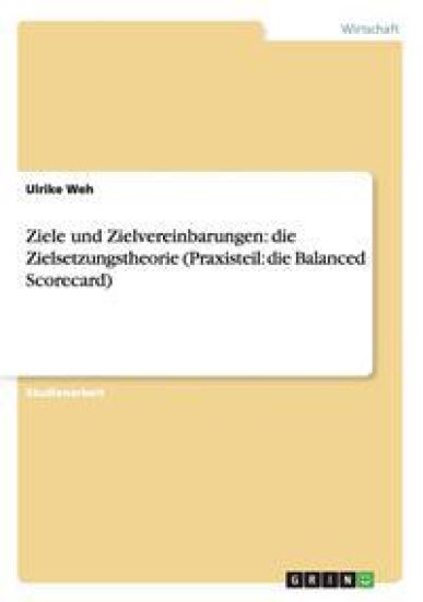 Ziele und Zielvereinbarungen