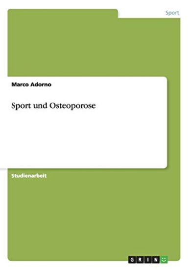 Sport und Osteoporose