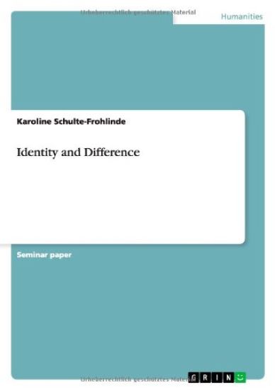 Identity and Difference