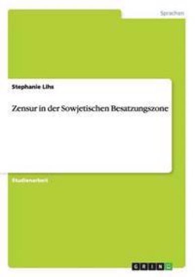 Zensur in der Sowjetischen Besatzungszone