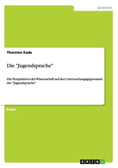 Die Jugendsprache
