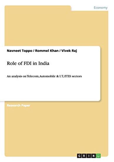 Role of FDI in India