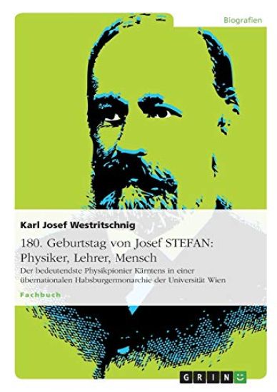 180. Geburtstag von Josef STEFAN