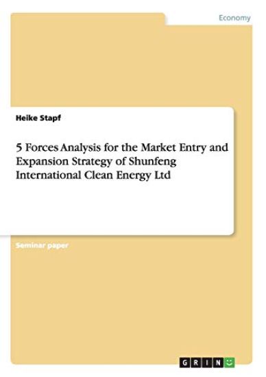 5 Forces Analysis  for the Market Entry and Expansion Strategy of Shunfeng International Clean Energy Ltd