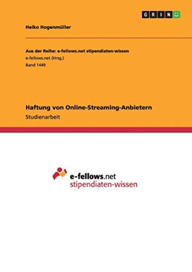 Haftung von Online-Streaming-Anbietern