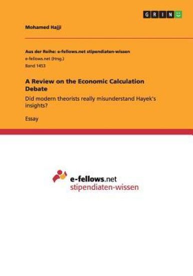 A Review on the Economic Calculation Debate