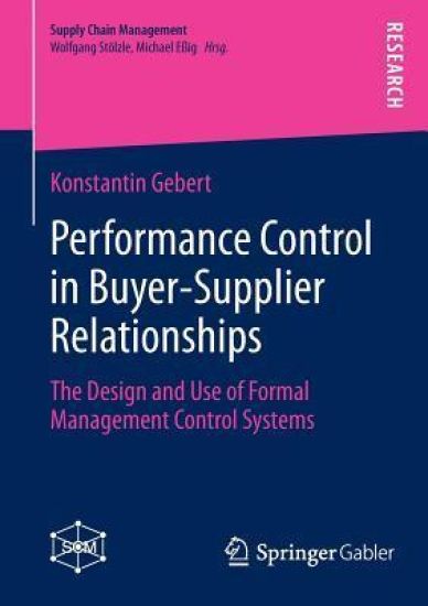 Performance Control in Buyer-Supplier Relationships