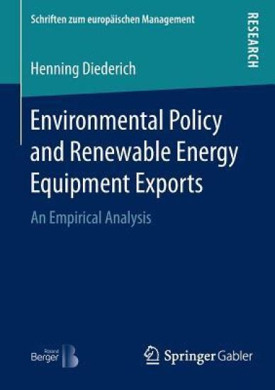 Environmental Policy and Renewable Energy Equipment Exports
