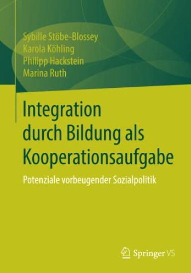 Integration durch Bildung als Kooperationsaufgabe