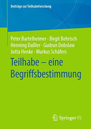 Teilhabe – eine Begriffsbestimmung