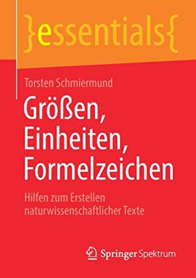 Größen, Einheiten, Formelzeichen