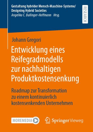 Entwicklung eines Reifegradmodells zur nachhaltigen Produktkostensenkung