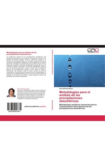 Metodologías para el análisis de las precipitaciones atmosféricas