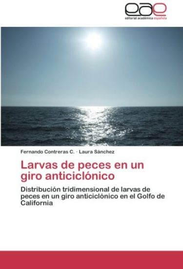 Larvas de peces en un giro anticiclónico