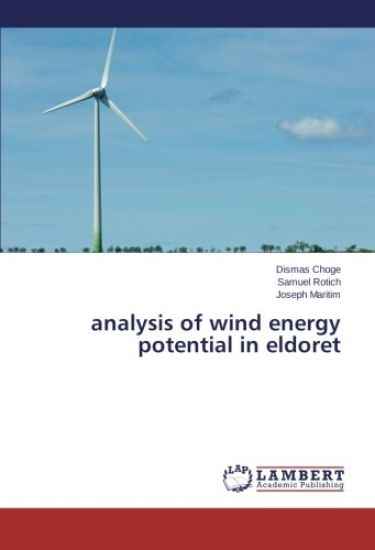 analysis of wind energy potential in eldoret