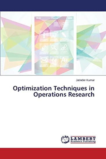 Optimization Techniques in Operations Research