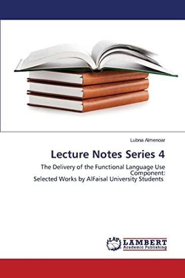 Lecture Notes Series 4