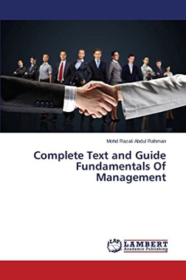 Complete Text and Guide Fundamentals Of Management