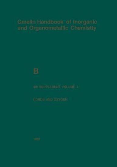 Boron and Oxygen