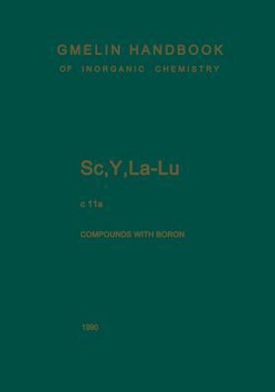 Sc, Y, La-Lu. Rare Earth Elements