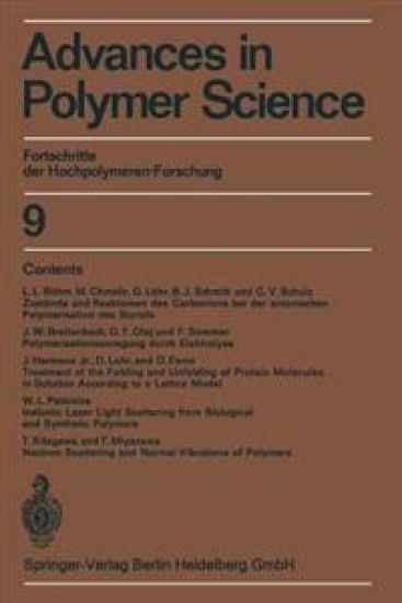 Advances in Polymer Science